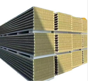 Pannelli Isolanti Termici ad Alte Prestazioni per Contenitori di Accumulo Energetico in <span class=keywords><strong>Brasile</strong></span>, Pannello Sandwich in Lana di Roccia - Product Image 4