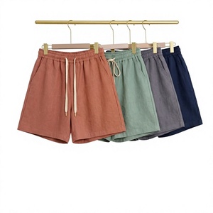 Pantalones Cortos Deportivos Formales de Lona para Verano, 100% Algodón, Transpirables, Gruesos y Cómodos para Hombre, a Bajo Precio - Product Image 1