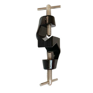 Guanghe Kunshenglong Aluminum German Style Large Cross <b>Clamp</b> Double Screw Laboratory Use - Product Image 2