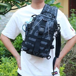 Outdoor Multi-Functional Tactical Camouflage Backpack for Hiking Mountaineering <b>Fishing</b> <b>Rod</b> Lure Bag - Product Image 2