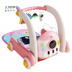 Juguete para <span class=keywords><strong>Bebés</strong></span> de Alta Calidad, Gimnasio 2 en 1 con Piano, Tapete de Juego para <span class=keywords><strong>Bebés</strong></span>, Tapete de Actividades para Recién Nacidos y Andador - Product Image 6