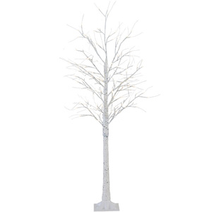 <span class=keywords><strong>L</strong></span>ámpara de decoración del hogar, árbol luminoso de abedul blanco, LED, simulación de árbol de Navidad, color de Año Nuevo, festival de Primavera, vista del día <span class=keywords><strong>l</strong></span> - Product Image 4