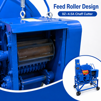 Machine à hacher le foin haute efficacité 9Z-4.5A pour la coupe de l'herbe humide et sèche