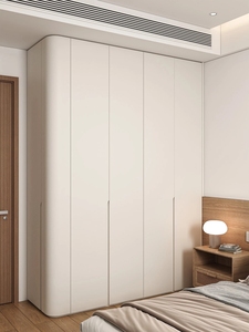 Armario <span class=keywords><strong>de</strong></span> Estilo Moderno Minimalista en Color Crema Personalizable, con Gran Espacio <span class=keywords><strong>de</strong></span> Almacenamiento, Ideal para Apartamentos Familiares - Product Image 6