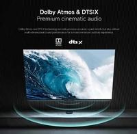 Para Mi TV Box S (3.ª Generación) 4K Ultra-HD 2GB+32GB 360 °   Control por Voz Remoto Compatible con Resolución 4K