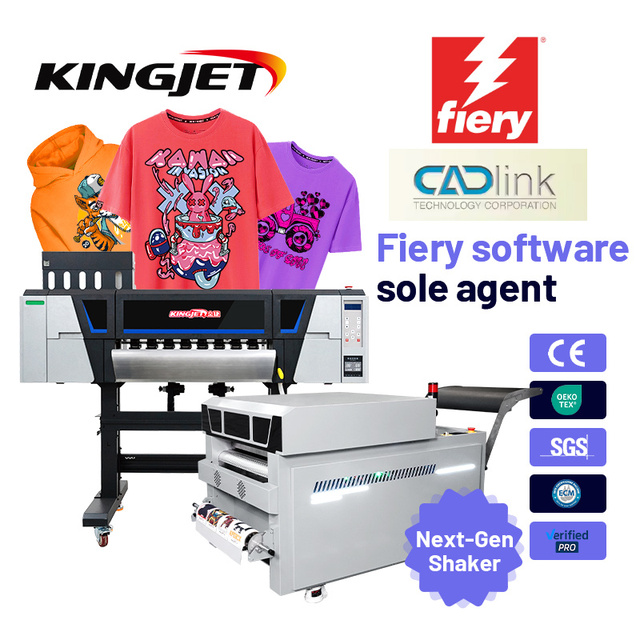 KINGJET USA Printing Machine Wholesale Automatic Easy to Operate Size DTF Printer
