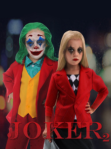 Costume del Personaggio XJ Joker 2 Movie Double Delusion - Costume da <span class=keywords><strong>Harley</strong></span> <span class=keywords><strong>Quinn</strong></span> per Bambini, Cosplay per Halloween - 100% Poliestere - Product Image 2