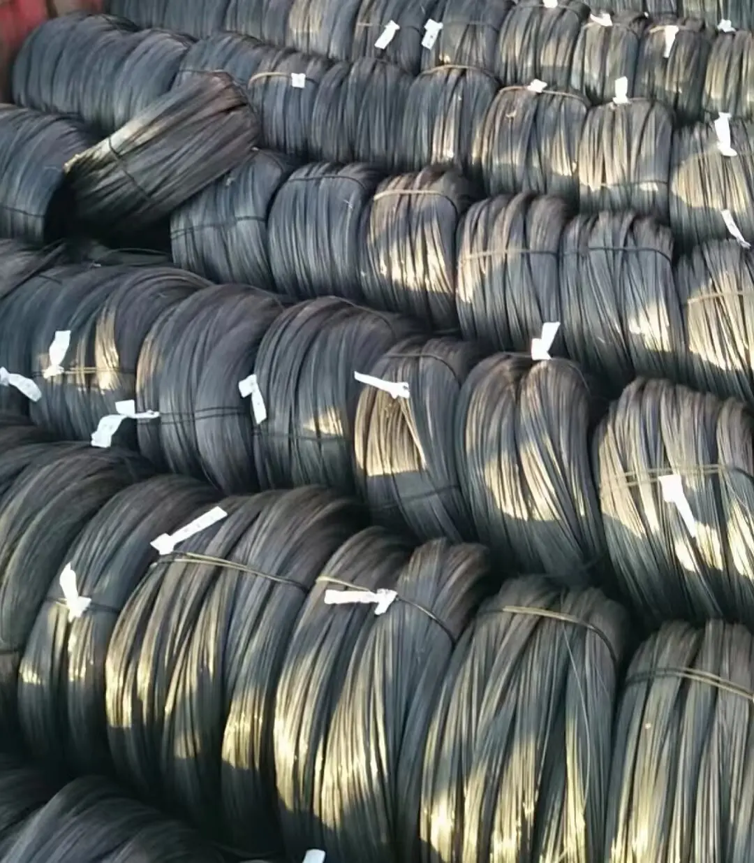 Fabrika tedarik inşaat malzemesi demir bağlayıcı tel 0.5mm-5.5mm siyah tavlı tel
