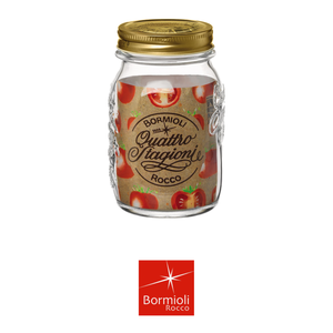 Bormioli Rocco 4 Stagioni Glass <b>Jar</b> 50 cl H 13.6 cm Ø 9 cm without Lid - Product Image 4