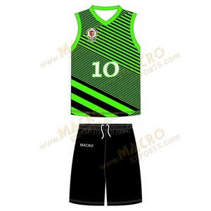 Sublimación personalizada Impreso Transpirable Unisex Sin mangas Baloncesto Jersey Set Slim Fit Uniforme - Product Image 1