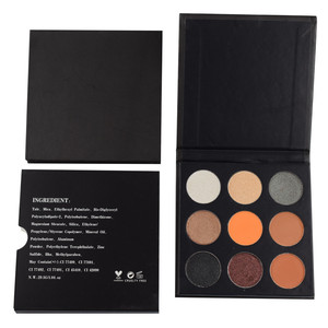 Fard À Paupières 9 couleurs de marque privée cosmétiques fard à paupières pour <span class=keywords><strong>les</strong></span> <span class=keywords><strong>yeux</strong></span> maquillages - Product Image 1