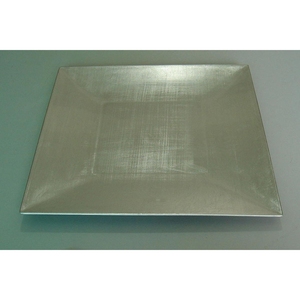Piatto Decorativo in Argento 33x33cm - Product Image 1