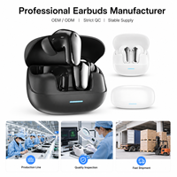 Auriculares Inalámbricos OEM ODM 6.0 ANC con Cancelación de Ruido, Auriculares Intrauditivos TWS para Venta al por Mayor
