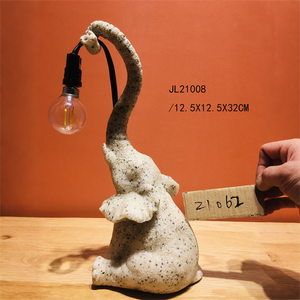 โคมไฟ LED รูปสัตว์ทำจากเรซินสำหรับตกแต่งโคมไฟรูปช้างยามค่ำคืนโคมไฟกระดาษทิชชู - Product Image 5