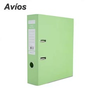 Carpeta de Archivo A4 Pequeña para Oficina con Clip Metálico, Almacenamiento de Pruebas Escolares, Clasificación de Datos, Archivador de Palanca, Libro de Archivos de Oficina