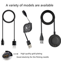 Cable USB Tipo-C Retráctil Inteligente de 1M, 3A, Carga Rápida, Carcasa Metálica Trenzada, Cable de Cobre Puro, para Garmin Vivomove 3 Music, Impresora, IOS