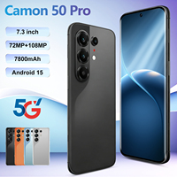 Teléfono Inteligente Camon 50 Pro de Alto Rendimiento, 16 GB de RAM, Gran Memoria, 5G, Pantalla de 7.3 Pulgadas, Cámara de 108MP, Android 15, Versión Global Desbloqueada