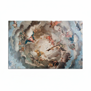 Baroque Angels Art Deco Modern Canvas Print Ceiling Fresco Wall Art <b>Wrapped</b> Canvas Panel Hanging - Product Image 2