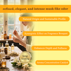 Exaltolide 98% de Pureza, Agente Fijador de Almizcle Macrocíclico para Cosméticos, Jabón, Champú, Detergente, Velas, Fragancias, Suministro de Materia Prima - Product Image 4