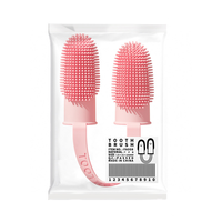 Limpiador Dental de Silicona de Doble Punta de 360 Grados, Ecológico, Duradero, Portátil, Elimina el Mal Aliento, Multicolor, Gran Venta