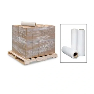 Stretch Film/<b>Wrap</b> Clear Cling Durable Adhering Packing Moving Packaging Heavy Duty <b>Shrink</b> Film Stretch <b>Wrap</b> - Product Image 5