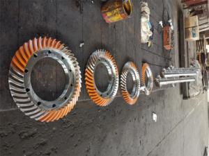 Engranaje cónico espiral de alta velocidad forjado con revestimiento anticorrosión para herramienta eléctrica - Product Image 2