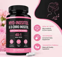 Complément OEM Myo-Inositol & D-Chiro Inositol pour Femmes 120 gélules – Ratio Idéal 40:1