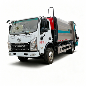 Camion compacteur de déchets 4x2 Euro 3 Euro 4 Euro 5, options LHD/RHD, chargement arrière, collecte hydraulique des déchets, assainissement - Product Image 2