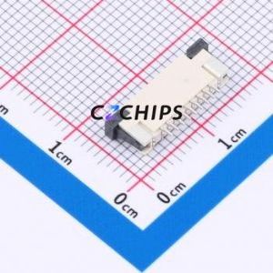 CAX-AFA07-09XCB-H2.5 FFC/FPC Connector SMD,P=1mm,Horizontal Mount Connector Drawer Type Bottom Contact 9P 1mm - Product Image 2