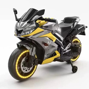 Grande <span class=keywords><strong>Moto</strong></span> <span class=keywords><strong>Giocattolo</strong></span> Elettrica da 120cm con Batteria da 12V e Luci a LED, Triciclo per Bambini, Macchina Cavalcabile, Bici Paraurti, Monopattino per la Prima Infanzia - Product Image 1