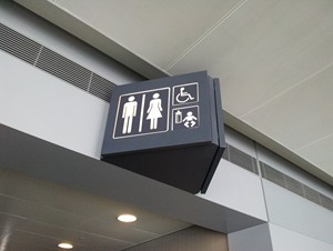 Dropshipping工厂定制标志发光二极管亚克力和金属门标志酒店房间名称板，带墙壁房屋编号电子标志 - Product Image 4