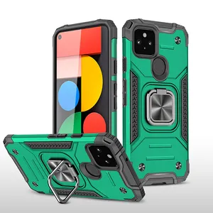For Google Pixel 7 8 Pro Case 360 Rotation Ring Holder PC TPU Mobile Cover Magnetic Kickstand Phone Case For Google Pixel 7 8
