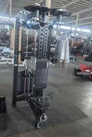 NO.11 Pearl Delt Machine de musculation réglable pour exercices de fessiers, à charge par disques, inclinable, pour entraînement de force en salle de sport commerciale