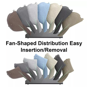 Factory Custom PMMA Acrylic Baseball Cap Display <b>Stand</b> Fashionable <b>Hat</b> Shelf Organizer and Display Rack - Product Image 6