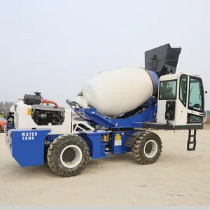 Caminhão de misturador de concreto, dobrável com novo design