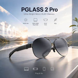 Occhiali AR PGLASS 2 Pro con Micro OLED 1920x1080 120Hz, Schermo Virtuale da 160 Pollici, Occhiali 3D per Gaming e Visione di <span class=keywords><strong>Film</strong></span> - Product Image 1