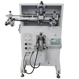 Impresora de Serigrafía Cilíndrica Semiautomática de Alta Calidad para Microordenadores, para Cajas, Tarros, Botellas y Contenedores - Nueva y Usada - Product Image 3