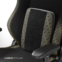 Chaise de jeu économique personnalisée en gros, chaise de course avec accoudoirs 4D et base en nylon 90-135 °   Ensemble de bureau assorti pour les employés de bureau