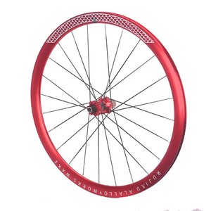 Juego de Ruedas RUJIXU 700C de Aleación de Aluminio <span class=keywords><strong>para</strong></span> Carretera, <span class=keywords><strong>Llantas</strong></span> Rojas de 35/38 mm, Bloqueo Central de Seis Orificios, Freno de Disco de 120 Sonidos, Ideal <span class=keywords><strong>para</strong></span> Gravel - Product Image 5