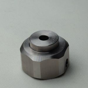ตัวเชื่อมต่ออะลูมิเนียมรูปหกเหลี่ยมที่ผลิตด้วยเครื่อง CNC ความแม่นยำสูง พร้อมรูตรงกลางสำหรับงานกัดชิ้นส่วนเครื่องจักร - Product Image 3