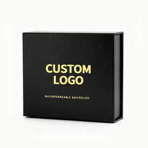 Custom Square Magnetic Rigid Gift <b>Boxes</b> with Embossing & Matt Lamination Sponge Lining <b>Black</b> Recyclable Packaging for Perfume - Product Image 3