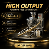 Machine de traitement de la protéine de soja à utilisation facile, équipement de formage de protéines végétales texturées pour la transformation des produits à base de haricots
