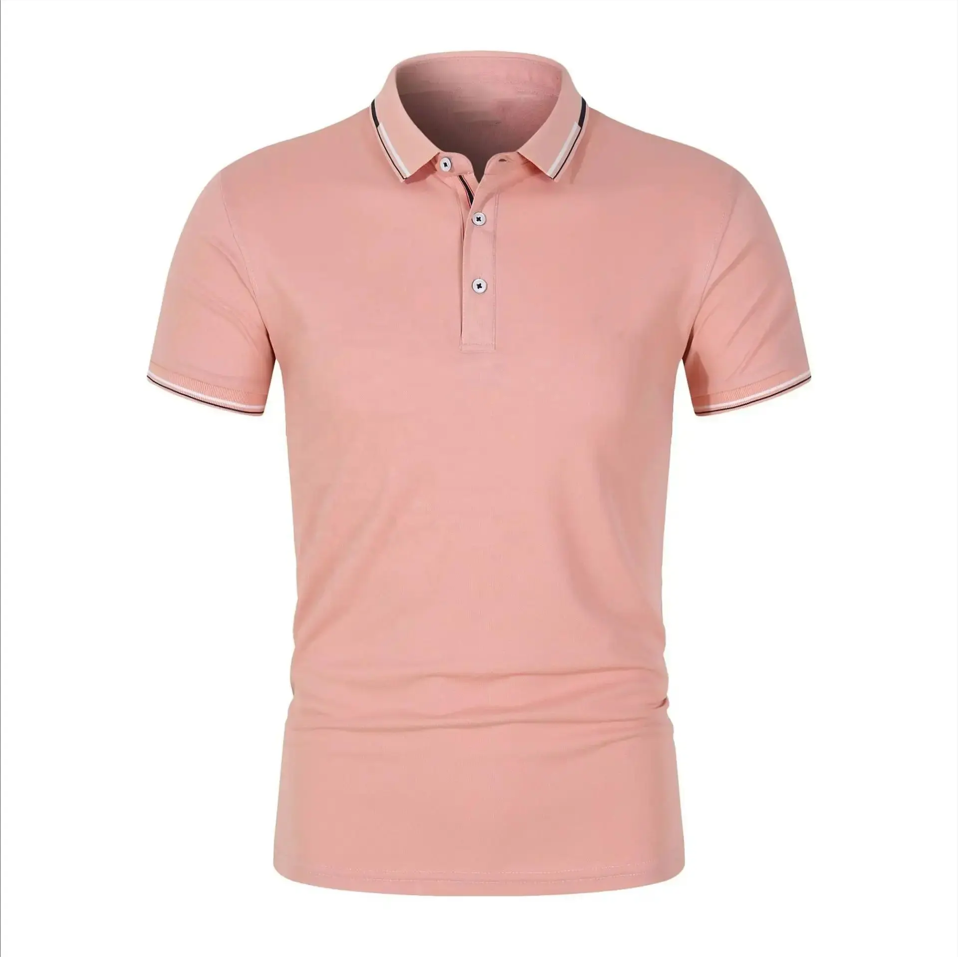 2023 Mùa Hè Mới Người Đàn Ông Của Bông T-Shirt Ve Áo Ngắn Tay Polo Áo Sơ Mi In Micro Ma Thỏ Ngắn Tay Polo Áo Sơ Mi Trống