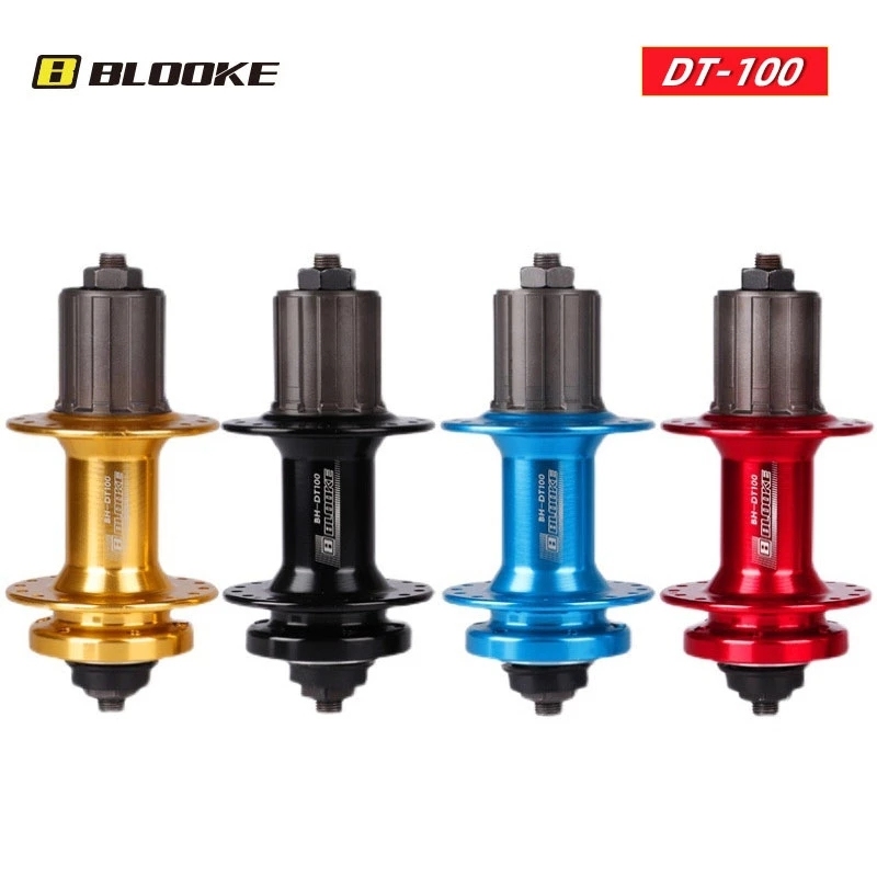 Jeu De 2 Hubs De Frein à Disque Pour VTT - Compatible Shimano HG, 32 Trous, QR 100mm - Neuf Avec Garantie 2 Ans