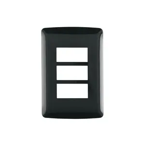 Master con unità 144 3-piastra modulo, italiano, nero, Volteck - Product Image 1