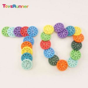 Spinner Sensorial Antiestrés Personalizado para Niños, Juguete de Silicona PU, Novedad, Juguete Divertido, Alivio del Estrés Digital, Juegos de Matemáticas, Herramienta de Aprendizaje - Product Image 4