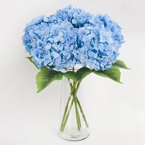 Hortensia Artificial al por Mayor, Nueva, de Tacto Real, con Tallo de Plástico Suave, para Decoración del Hogar, Bodas, Fiestas y Eventos - Product Image 1