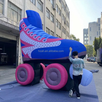 Patins à glace gonflables géants, modèle de patins à glace gonflables accrocheur pour les événements