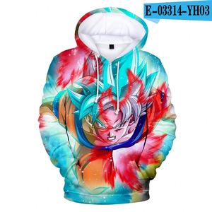 เสื้อฮู้ดมีฮู้ดลายการ์ตูน 95 แบบ สำหรับผู้ชาย ลายดราก้อนบอล ซุนโกคู เวเจต้า เฟรี่เทล ลูซี่ กินทามะ - Product Image 5
