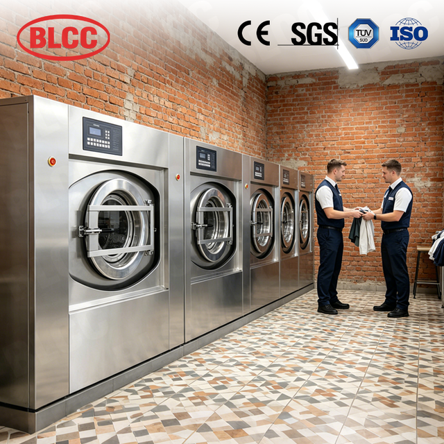 Automatic Industrial Washing Machine Laundry Commercial Washer Extractor Washing Machine for Industrial Hotel